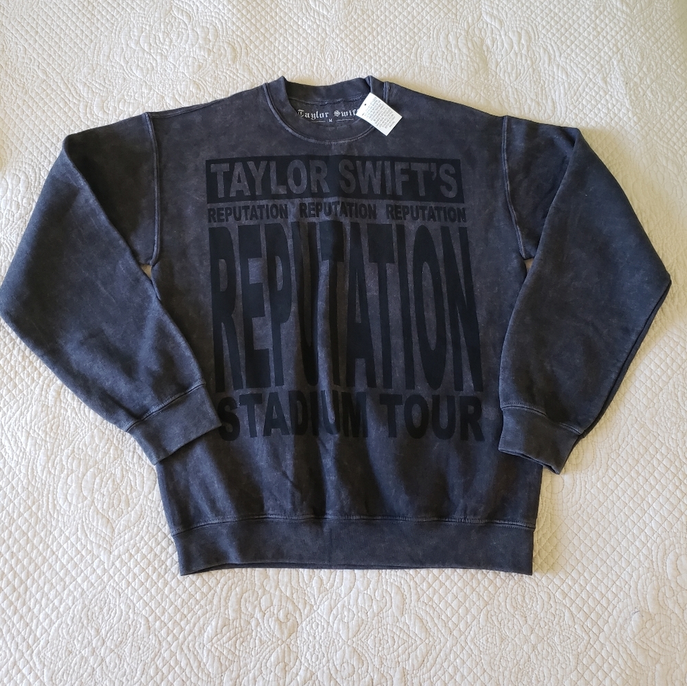 Taylor Swift reputation Stadium Tour Stonewashed Pullover Sweatshirt